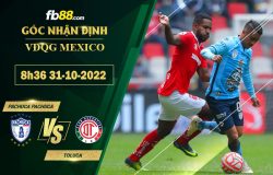 Fb88 soi kèo trận đấu Pachuca vs Toluca