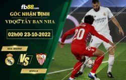 Fb88 soi kèo trận đấu Real Madrid vs Sevilla