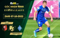 Fb88 soi kèo trận đấu Rennes vs Dynamo Kyiv