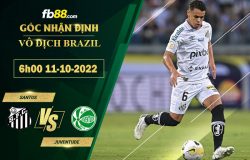 Fb88 soi kèo trận đấu Santos vs Juventude