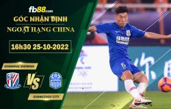 Fb88 soi kèo trận đấu Shanghai Shenhua vs Guangzhou City