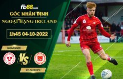 Fb88 soi kèo trận đấu Shelbourne vs St. Patrick's