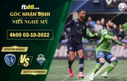 Fb88 soi kèo trận đấu Sporting Kansas vs Seattle Sounders