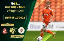 Fb88 soi kèo trận đấu Sunderland vs Blackpool