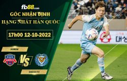 Fb88 soi kèo trận đấu Suwon vs Daegu FC