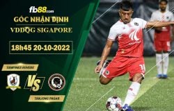 Fb88 soi kèo trận đấu Tampines Rovers vs Tanjong Pagar