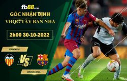 Fb88 soi kèo trận đấu Valencia vs Barcelona