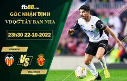 Fb88 soi kèo trận đấu Valencia vs Mallorca