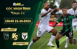 Fb88 soi kèo trận đấu Western United vs Macarthur