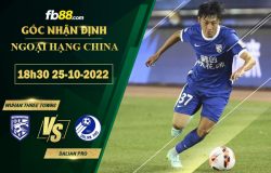 Fb88 soi kèo trận đấu Wuhan Three Towns vs Dalian Pro