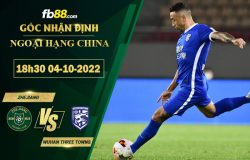 Fb88 soi kèo trận đấu Zhejiang Professional vs Wuhan Three Towns