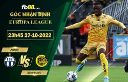 Fb88 soi kèo trận đấu Zurich vs Bodo Glimt