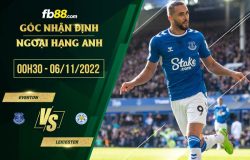 fb88-soi kèo Everton vs Leicester