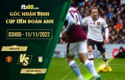 fb88-soi kèo Man Utd vs Aston Villa