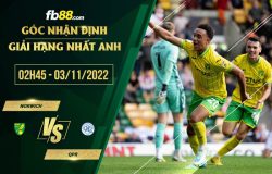 fb88-soi kèo Norwich vs QPR