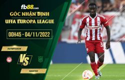 fb88-soi kèo Olympiakos vs Nantes