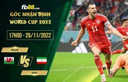 fb88-soi kèo Wales vs Iran