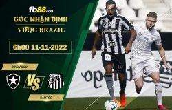 Fb88 soi kèo trận đấu Botafogo vs Santos