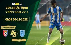 Fb88 soi kèo trận đấu Chindia Targoviste vs Universitatea Craiova