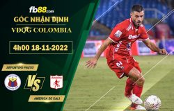 Fb88 soi kèo trận đấu Deportivo Pasto vs America de Cali