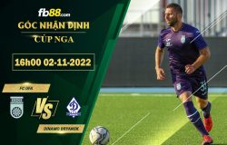 Fb88 soi kèo trận đấu FC Ufa vs Dinamo Bryansk