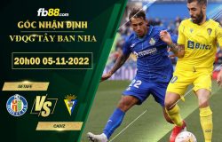 Fb88 soi kèo trận đấu Getafe vs Cadiz