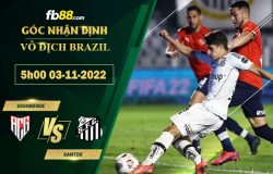 Fb88 soi kèo trận đấu Goianiense vs Santos