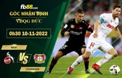 Fb88 soi kèo trận đấu Koln vs Leverkusen