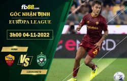 Fb88 soi kèo trận đấu Roma vs Ludogorets