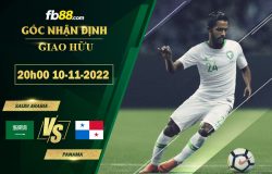 Fb88 soi kèo trận đấu Saudi Arabia vs Panama