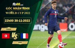 Fb88 soi kèo trận đấu Tunisia vs Pháp