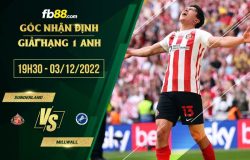 fb88-soi kèo Sunderland vs Millwall