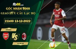 Fb88 soi kèo trận đấu Arsenal vs AC Milan