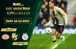 Fb88 soi kèo trận đấu Jong PSV vs Jong Ajax