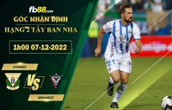 Fb88 soi kèo trận đấu Leganes vs Mirandes