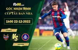 Fb88 soi kèo trận đấu Levante vs Andorra