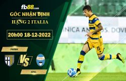 Fb88 soi kèo trận đấu Parma vs Spal