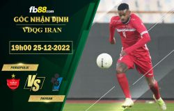 Fb88 soi kèo trận đấu Persepolis vs Paykan