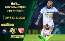 Fb88 soi kèo trận đấu Pumas UNAM vs Club Necaxa