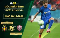 Fb88 soi kèo trận đấu Steaua Bucuresti vs Cluj