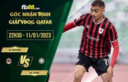 fb88-soi kèo Al Rayyan vs Al-Sadd