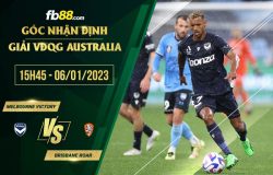 fb88-soi kèo Melbourne Victory vs Brisbane Roar