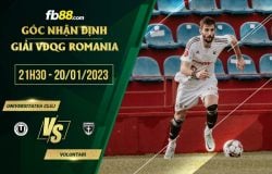 fb88-soi kèo Universitatea Cluj vs Voluntari