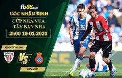 Fb88 soi kèo trận đấu Athletic Bilbao vs Espanyol