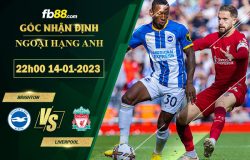 Fb88 soi kèo trận đấu Brighton vs Liverpool