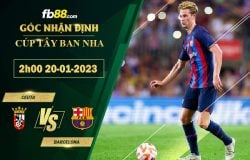 Fb88 soi kèo trận đấu Ceuta vs Barcelona