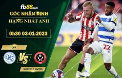 Fb88 soi kèo trận đấu QPR vs Sheffield United