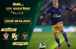 Fb88 soi kèo trận đấu Southampton vs Blackpool