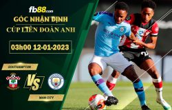 Fb88 soi kèo trận đấu Southampton vs Man City