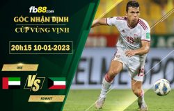 Fb88 soi kèo trận đấu UAE vs Kuwait